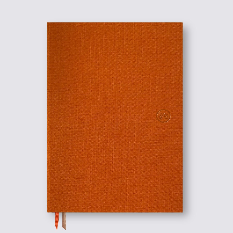 Notebooks Papersmiths Papersmiths Notebooks | Clifton Notebook – Orange Blaze