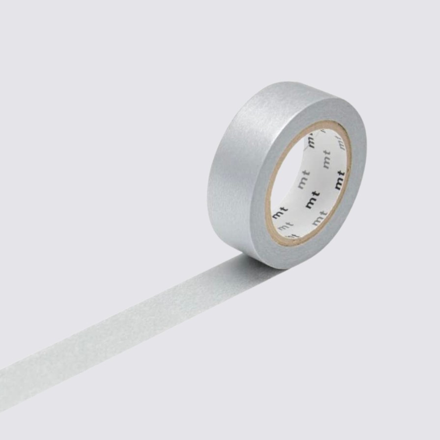 Stationery MT Washi & Sticky Tape | Washi Tape - Silver