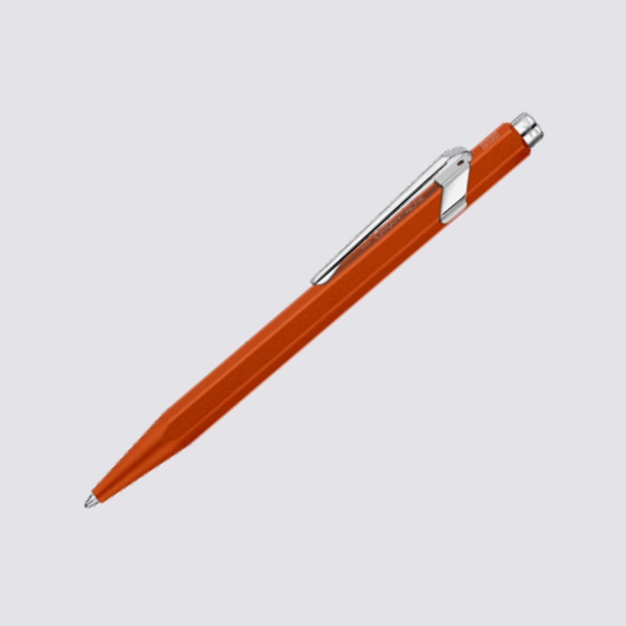 Stationery Caran d'Ache Ballpoint Pens | 849 Ballpoint Pen - Colormat-X Orange