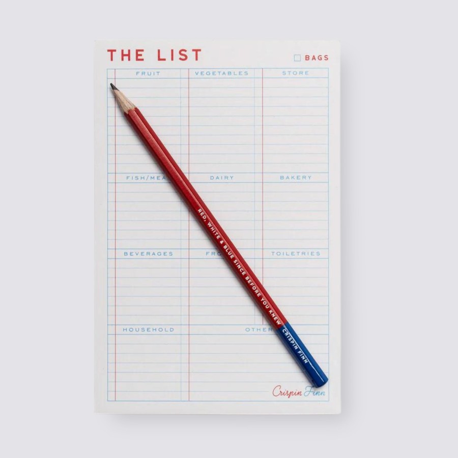 Diaries Crispin Finn Desktop Planners | The List Pad And Pencil