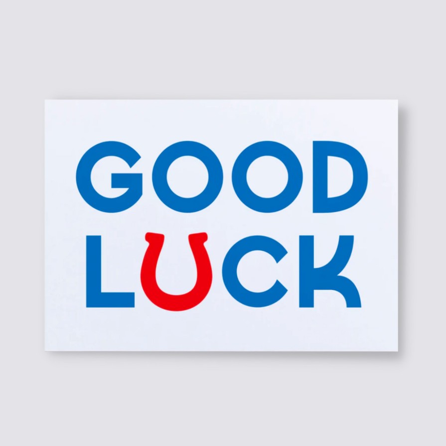 Greetings Cards Crispin Finn Good Luck & Leaving Cards | Good Luck