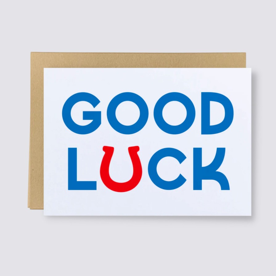 Greetings Cards Crispin Finn Good Luck & Leaving Cards | Good Luck