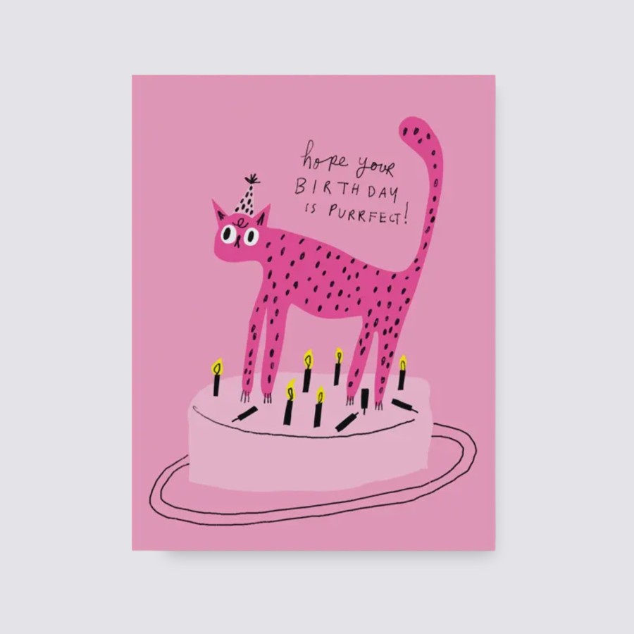 Greetings Cards Badger & Burke Birthday Cards | Purrfect Birthday