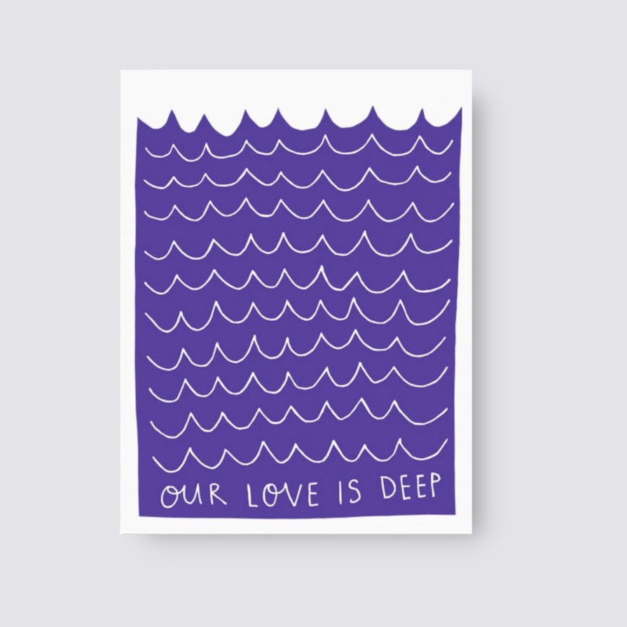 Greetings Cards Badger & Burke Anniversary Cards | Deep Love Card