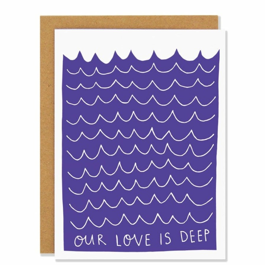 Greetings Cards Badger & Burke Anniversary Cards | Deep Love Card