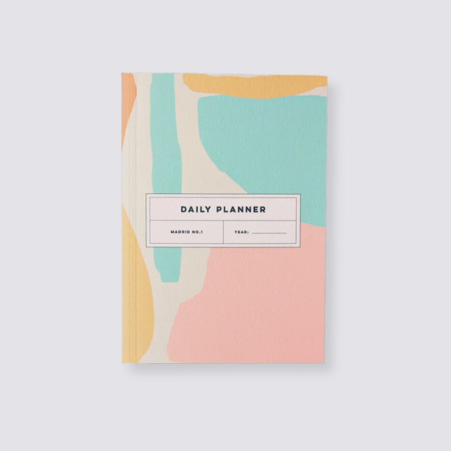 Diaries The Completist Mid-Year & Academic Diaries | Daily Undated Planner A5 - Madrid No. 1