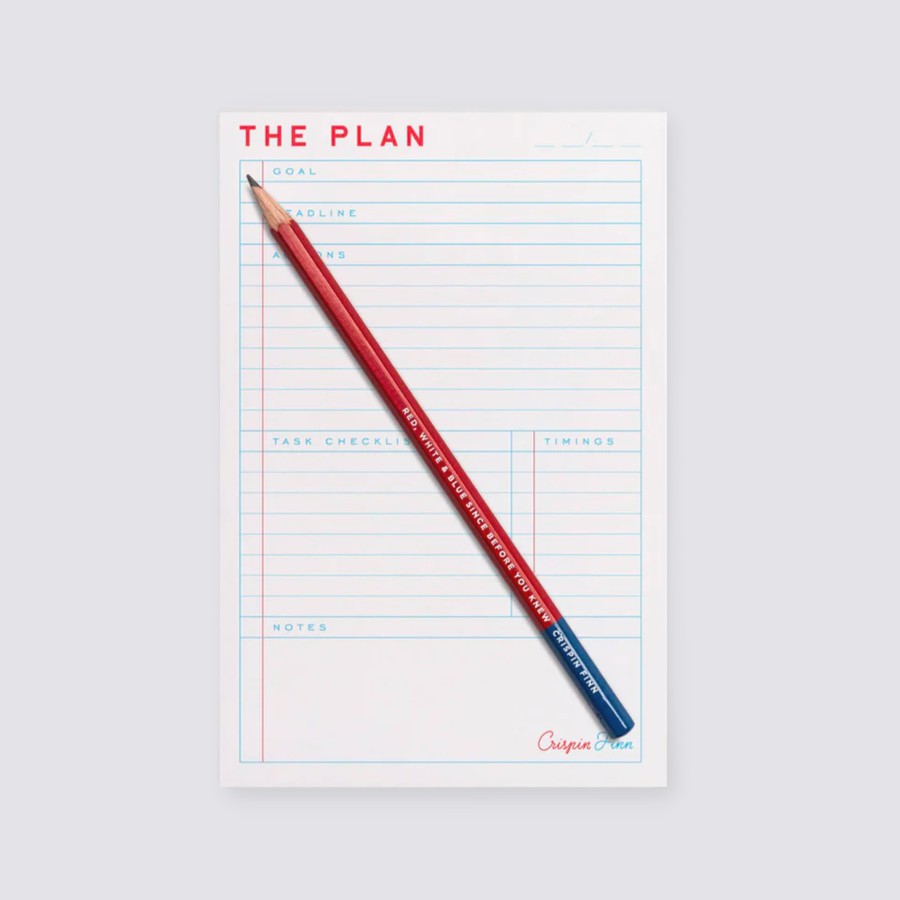 Diaries Crispin Finn To Do Pads | The Plan Notepad