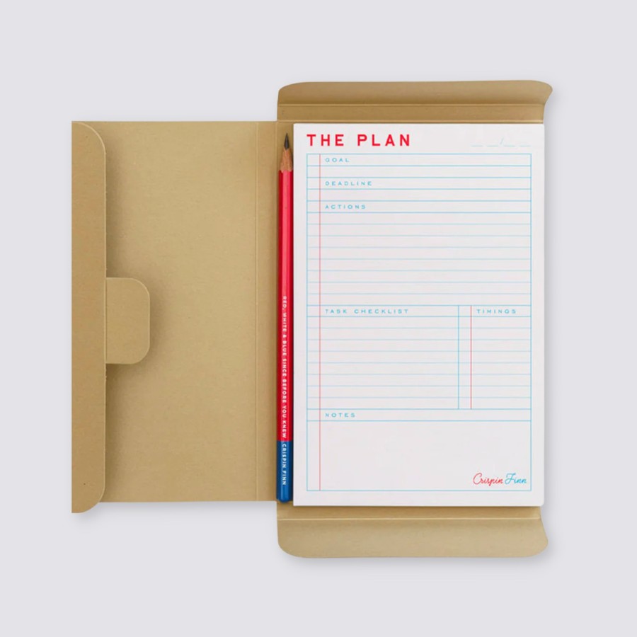 Diaries Crispin Finn To Do Pads | The Plan Notepad