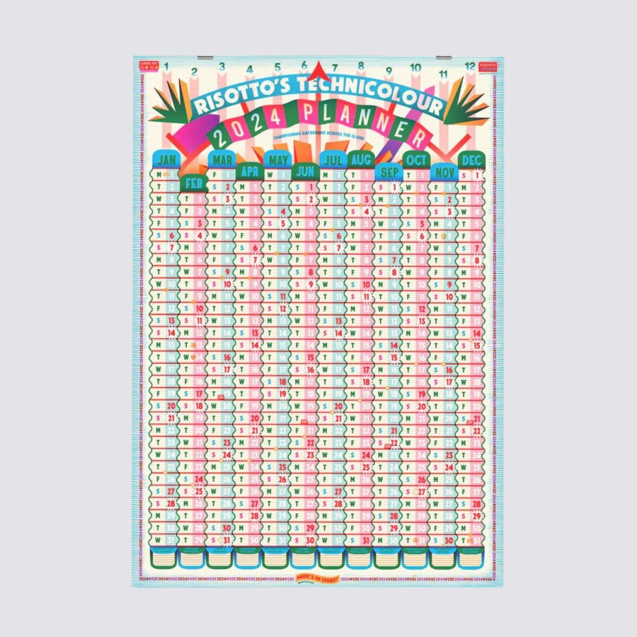 Diaries Risotto 2024 Diaries | 2024 Xl Year Planner - A1