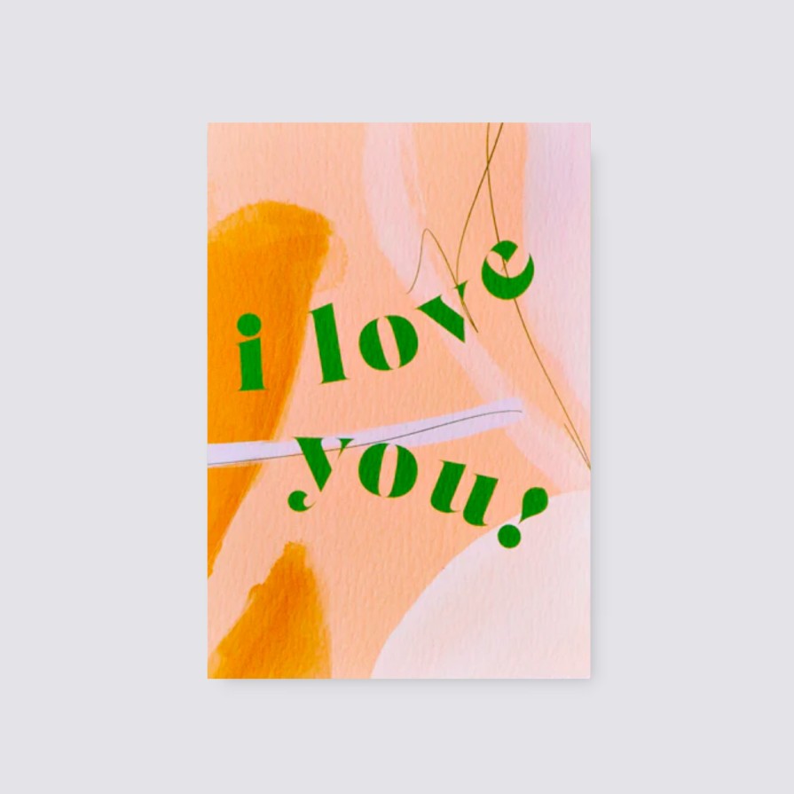 Greetings Cards The Completist Valentine'S Day Cards | Hudson Love Card