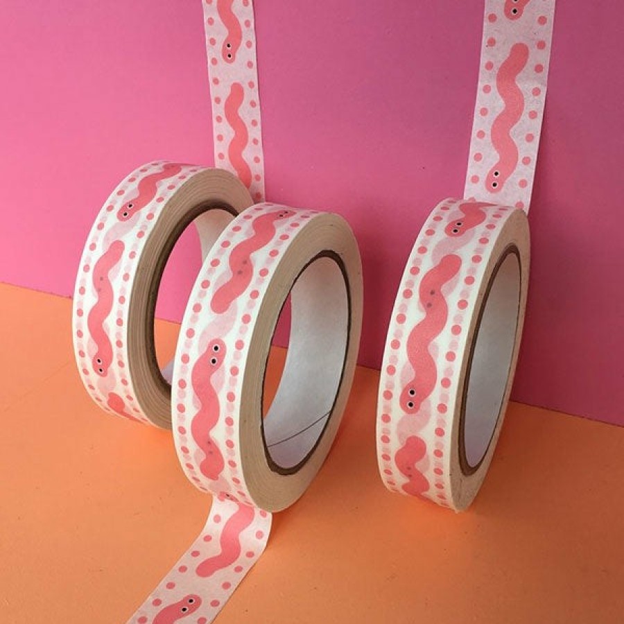 Stationery Suzie Winsor Washi & Sticky Tape | Washi Tape - Worms