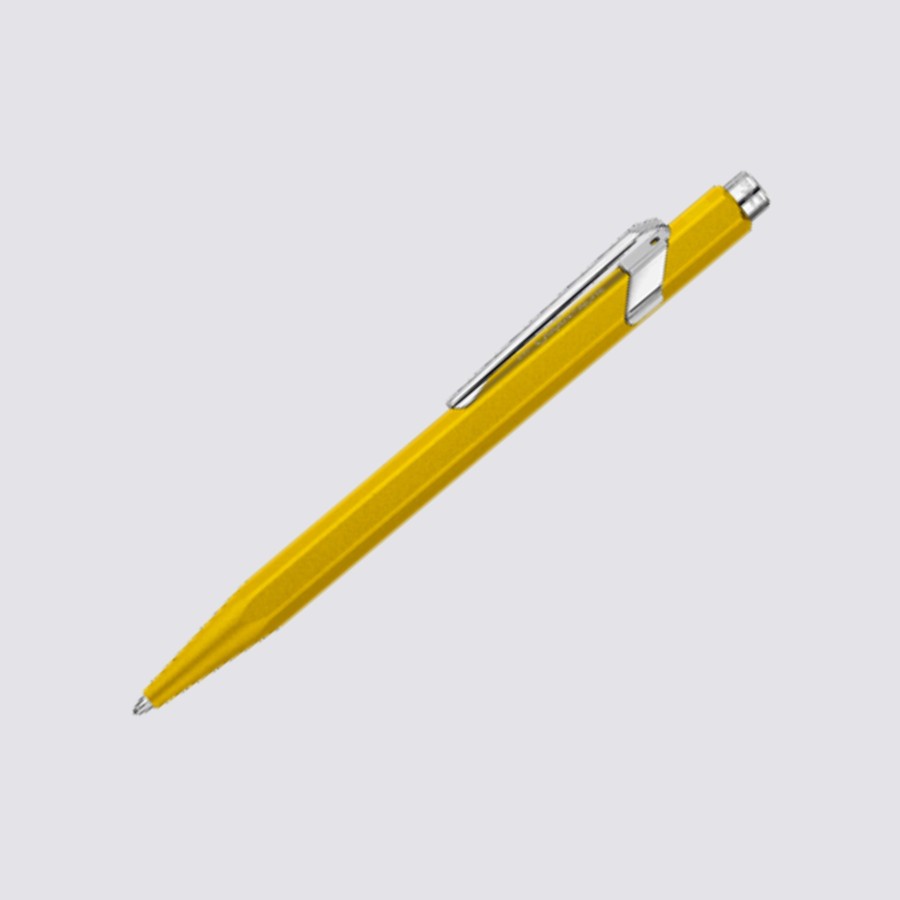 Stationery Caran d'Ache Ballpoint Pens | 849 Ballpoint Pen - Colormat-X Yellow