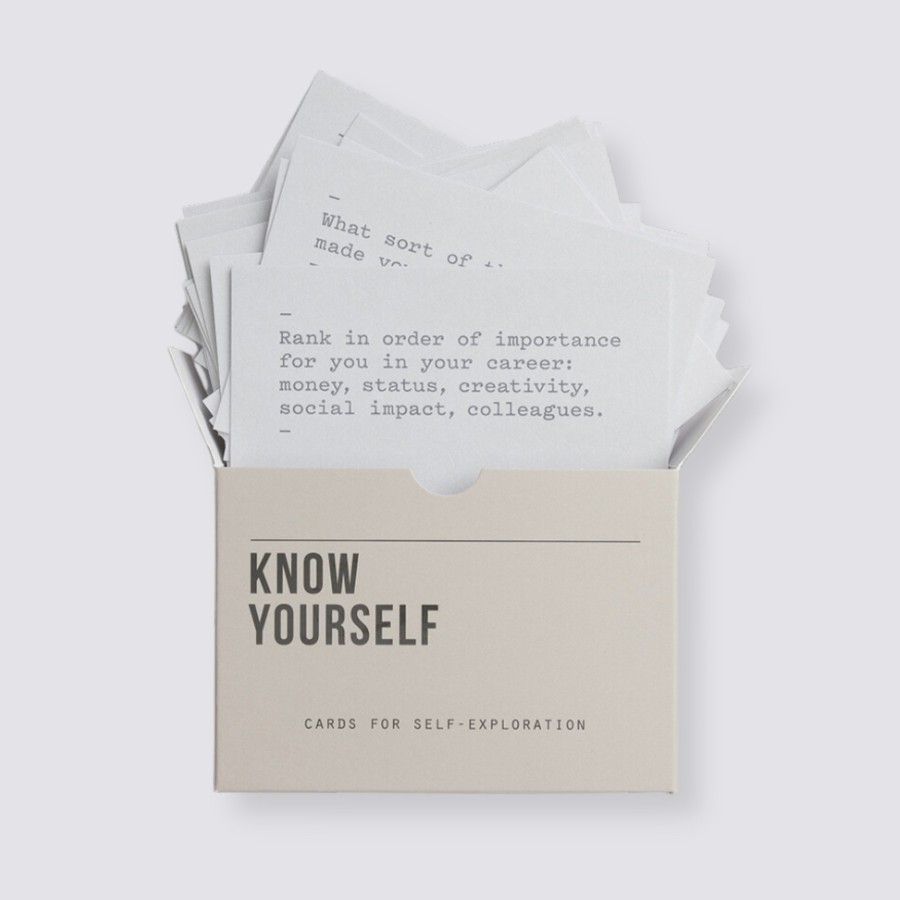 Edits School of Life The School Of Life | Know Yourself Prompt Cards