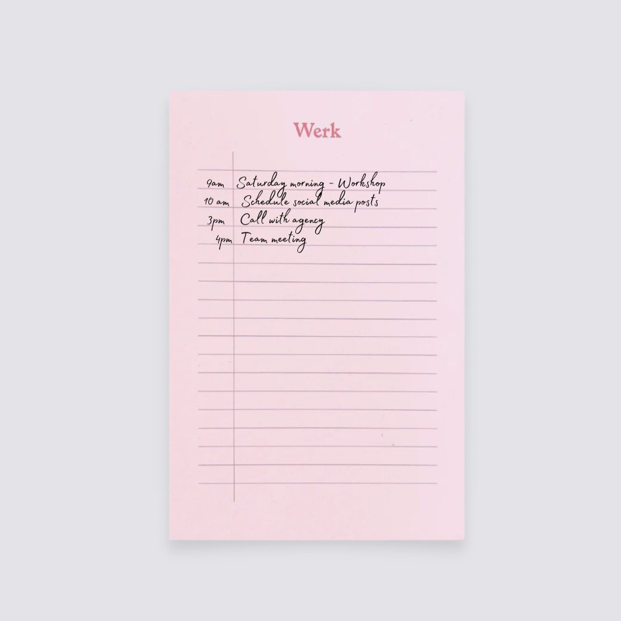 Diaries Papersmiths Desktop Planners | The Werk Block