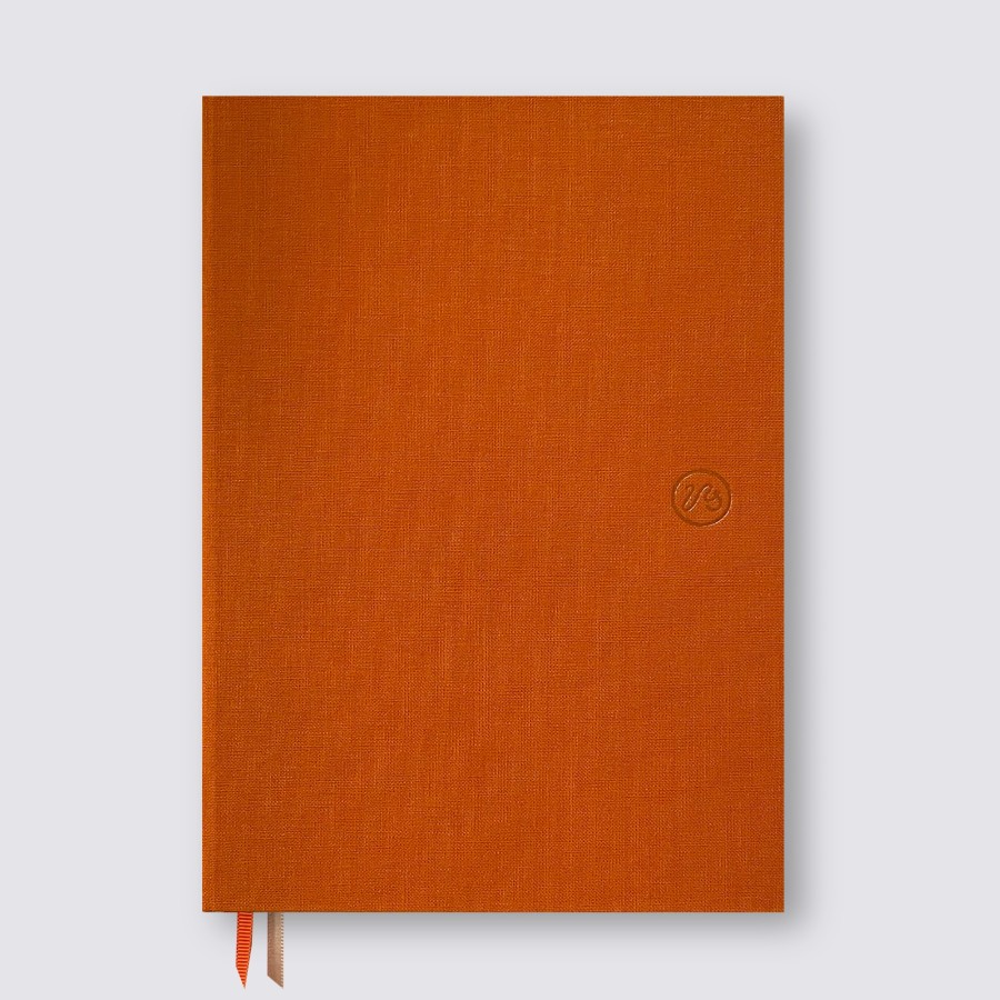 Notebooks Papersmiths Hardcover Notebooks | Clifton Notebook – Orange Blaze