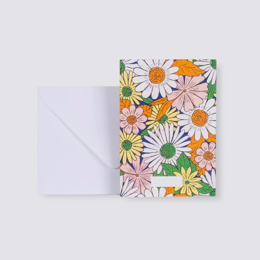 Greetings Cards Season Paper Mother'S Day | Any Message Card - Flower Power