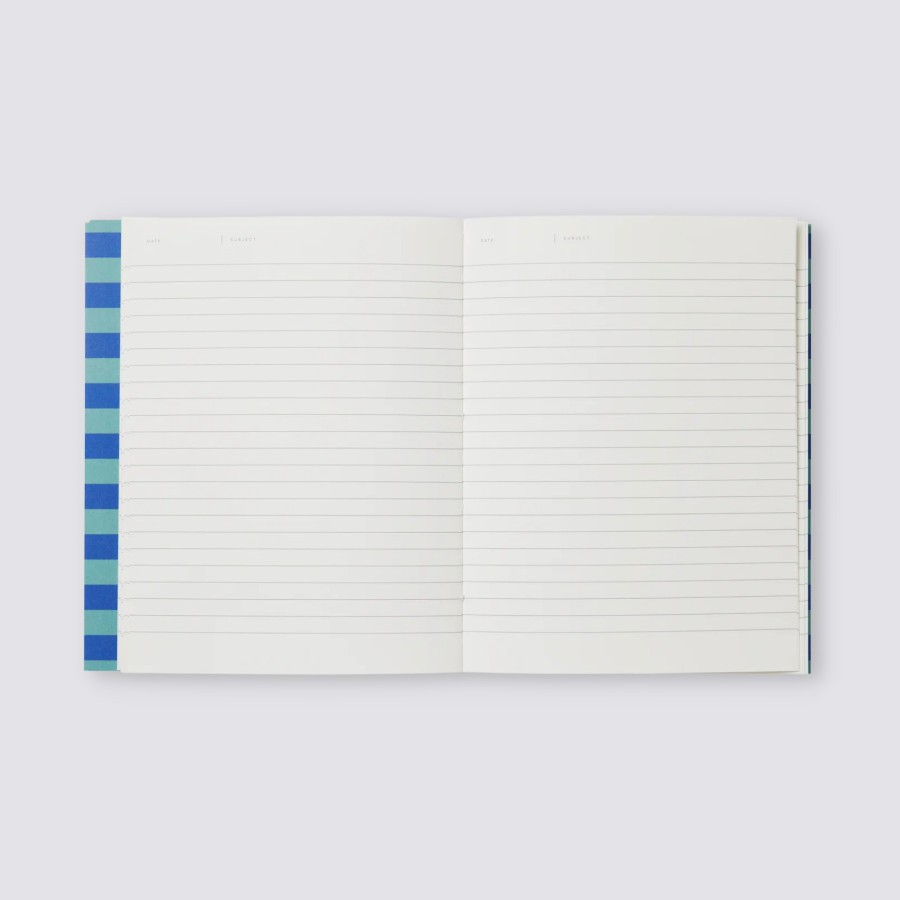 Notebooks Notem Ruled Notebooks | Uma Notebook In Ruled - Medium / Blue Stripe