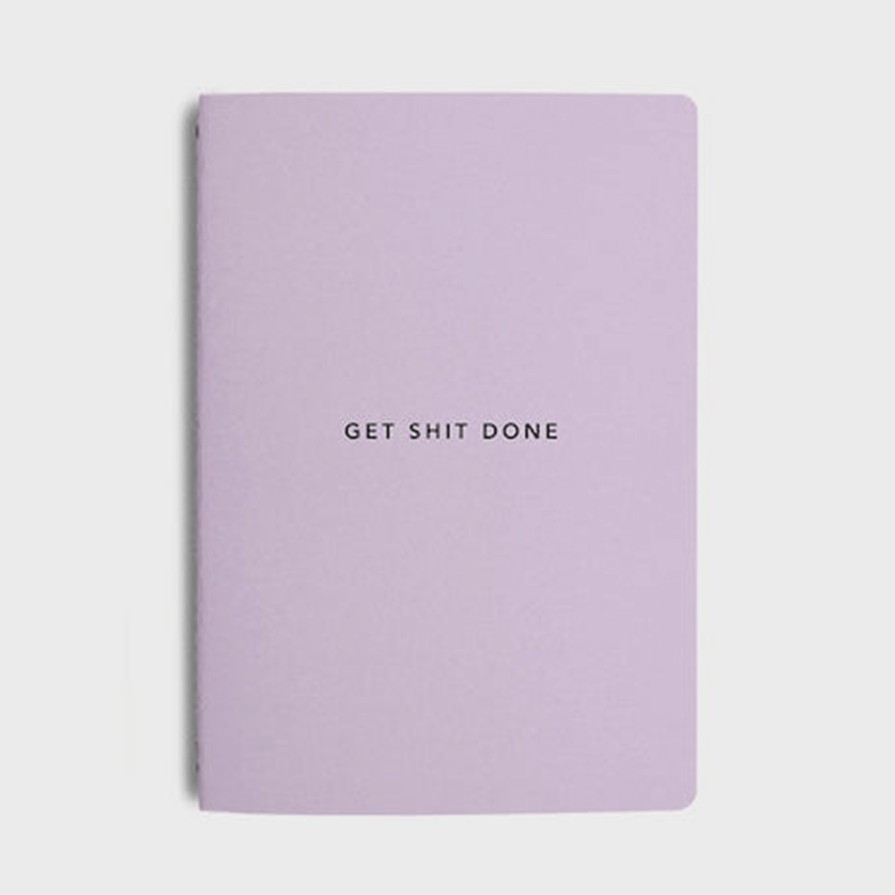 Edits MiGoals Self Development | Get Shit Done To-Do List Notebook - A5