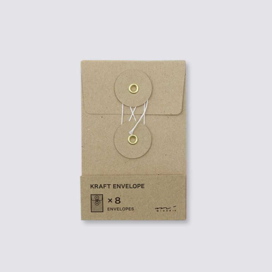 Stationery Traveller's Company Envelopes | Kraft Envelope - Brown / Small