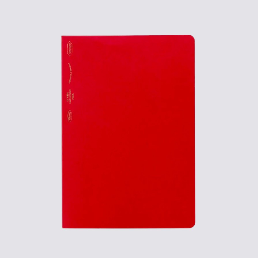 Notebooks Stalogy Softcover Notebooks | 365 Days Graph Notebook - A6 / Red