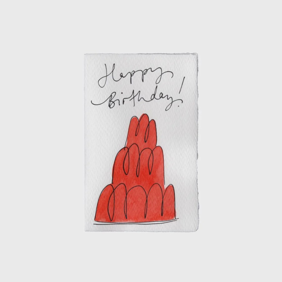 Edits Scribble and Daub Sustainable Edit | Happy Birthday Jelly - Orange