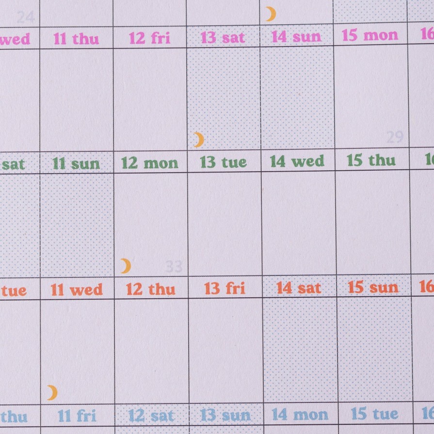 Diaries Once Upon a Tuesday 2024 Diaries | 2024 Wall Planner - Landscape - This Is The Year