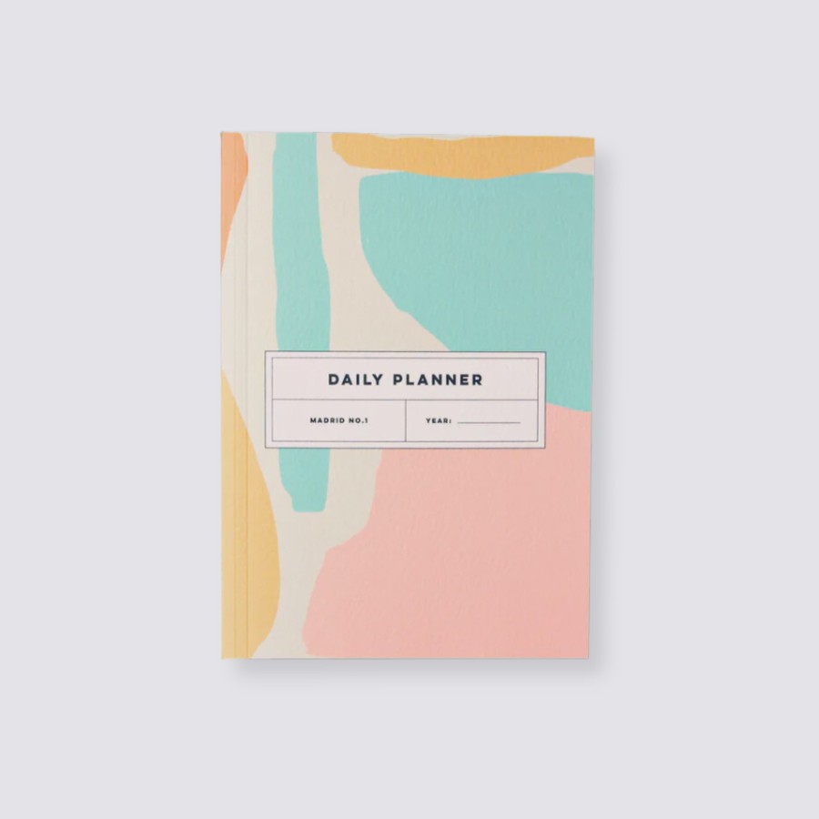 Diaries The Completist Daily Diaries | Daily Undated Planner A5 - Madrid No. 1