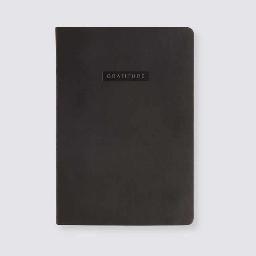 Diaries MiGoals Purpose & Goal Journals | Gratitude Journal - Black