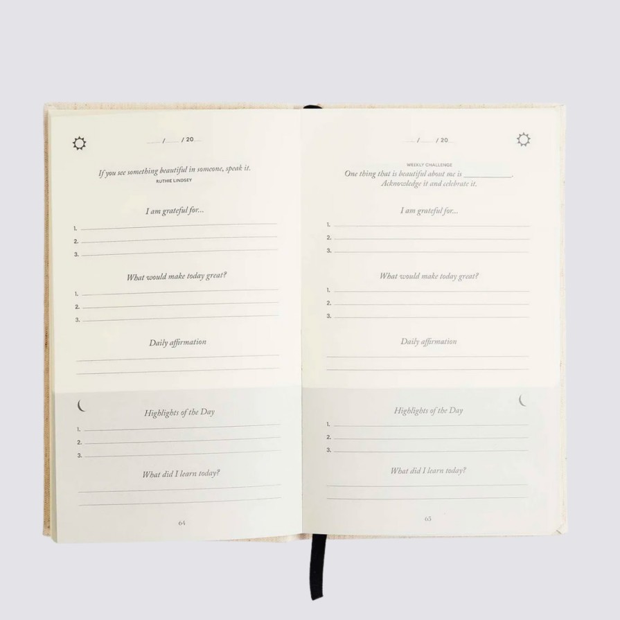 Diaries Intelligent Change Purpose & Goal Journals | Five Minute Journal - Oat