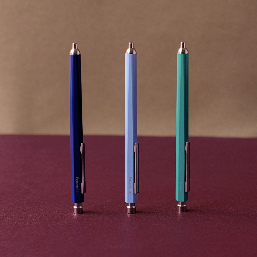 Stationery Papersmiths Pen Sets | Primo Pen Set With Refills / Ballpoint - Sky