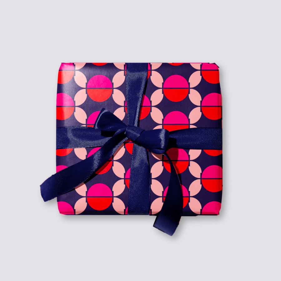 Edits Storigraphic Sustainable Edit | Gift Wrap - Boho Red 6