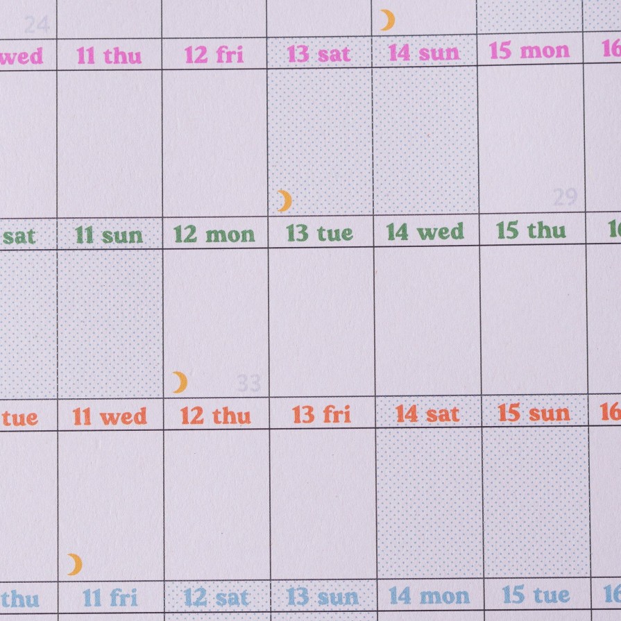 Diaries Once Upon a Tuesday | 2024 Wall Planner - Landscape - This Is The Year