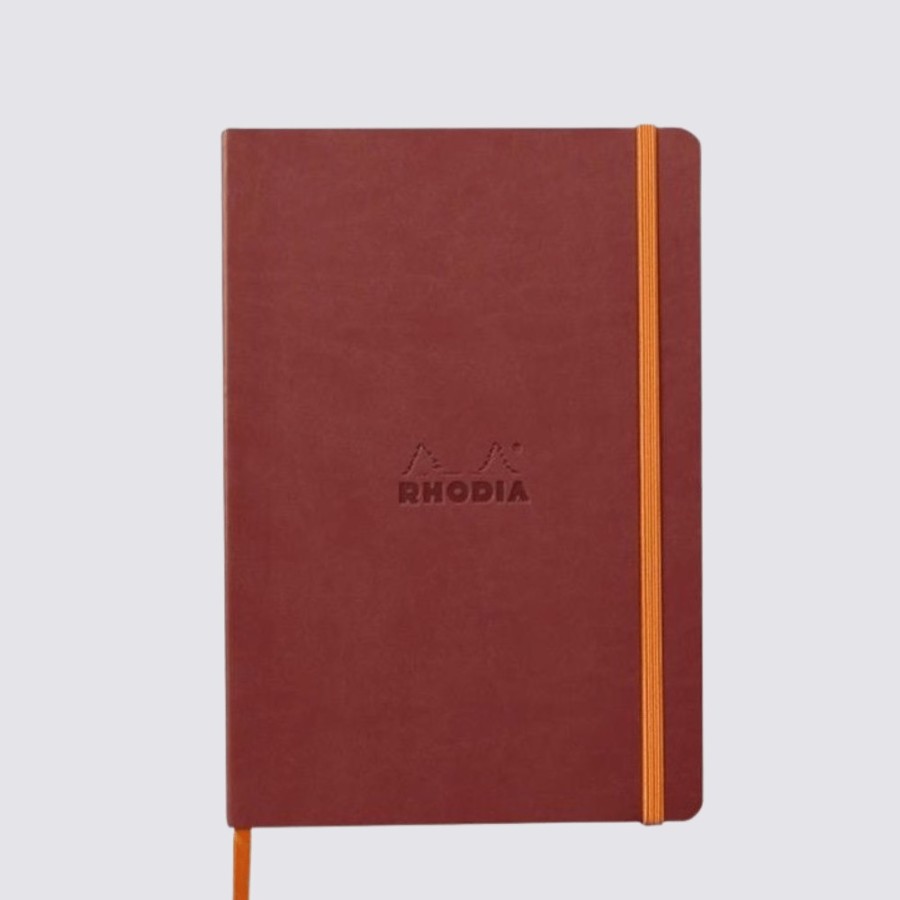 Notebooks Rhodia Ruled Notebooks | Rhodiarama A5 Softcover - Nacarat