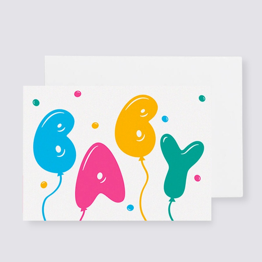 Greetings Cards Aisle Studio New Baby Cards | Baby Balloons