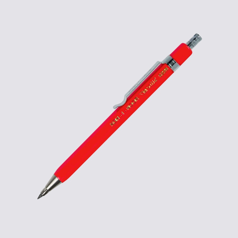 Stationery Koh-i-noor Mechanical Pencils | Pocket Mechanical Pencil - Red