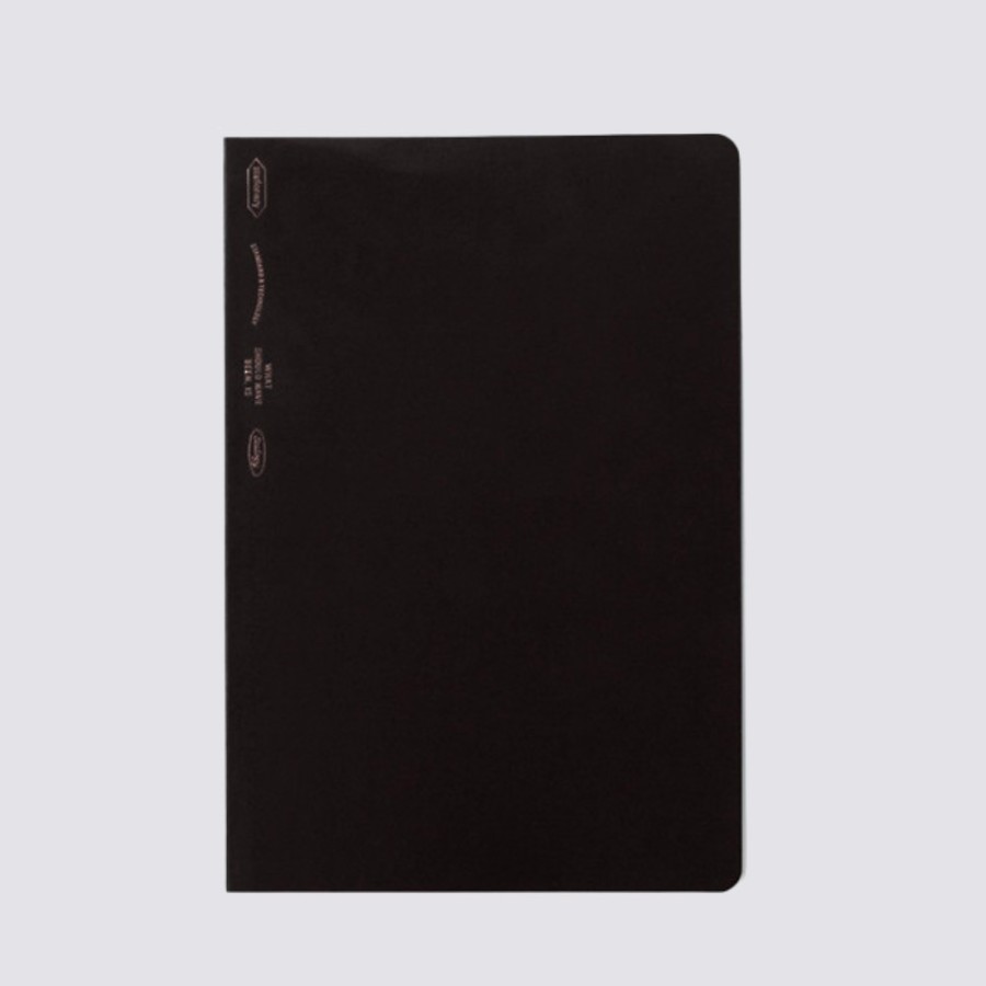 Notebooks Stalogy Graph Notebooks | 365 Days Grid Notebook - A5 / Black