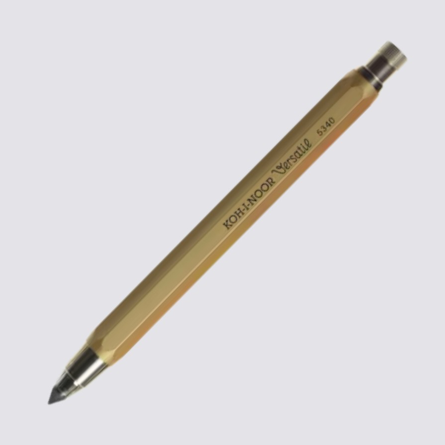 Stationery Koh-i-noor Mechanical Pencils | Chunky Mechanical Pencil - Gold