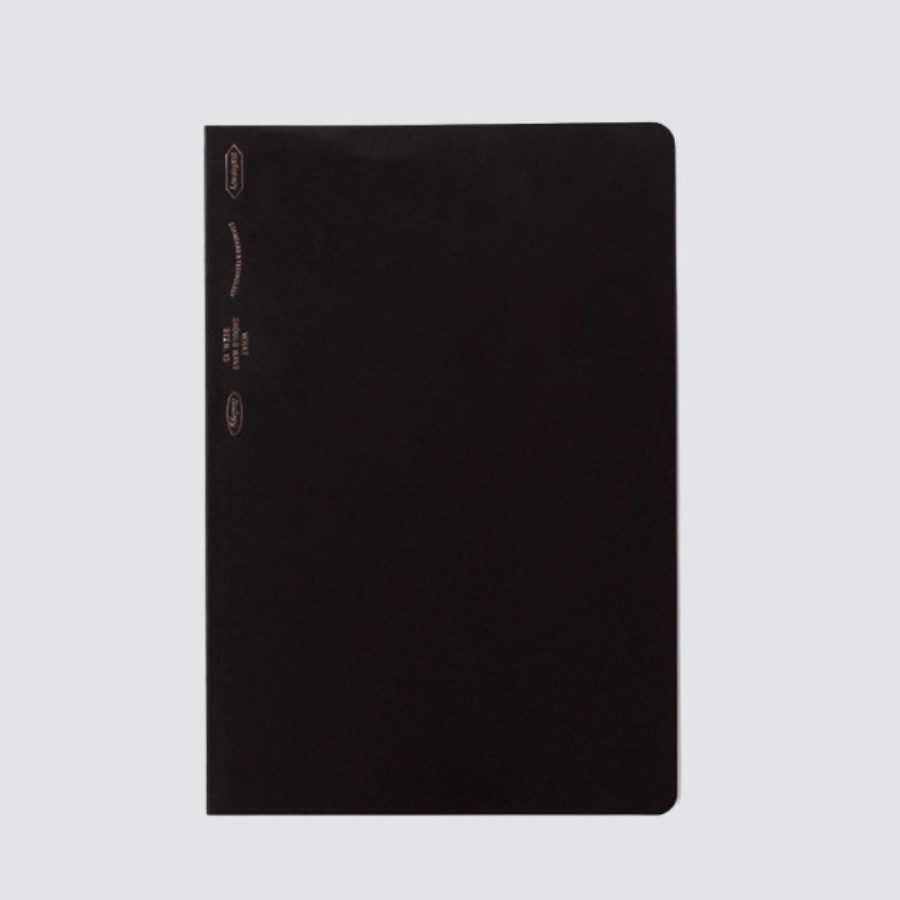 Notebooks Stalogy Graph Notebooks | 1/2 Year Graph Notebook - A5 / Black