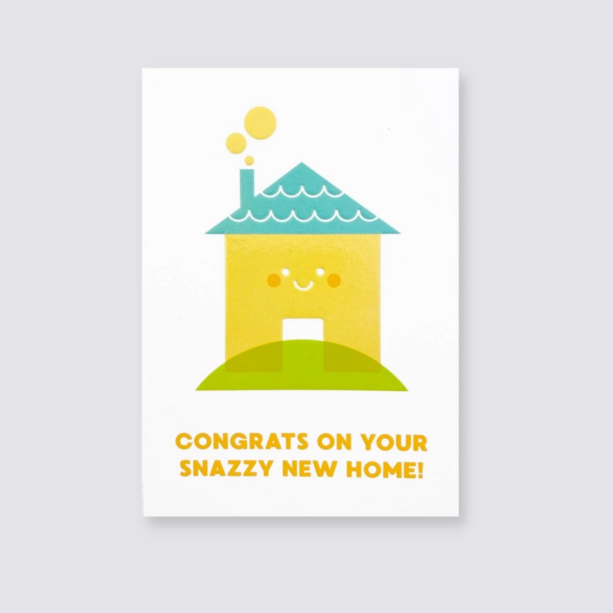 Greetings Cards Stormy Knight New Home Cards | Snazzy New Home