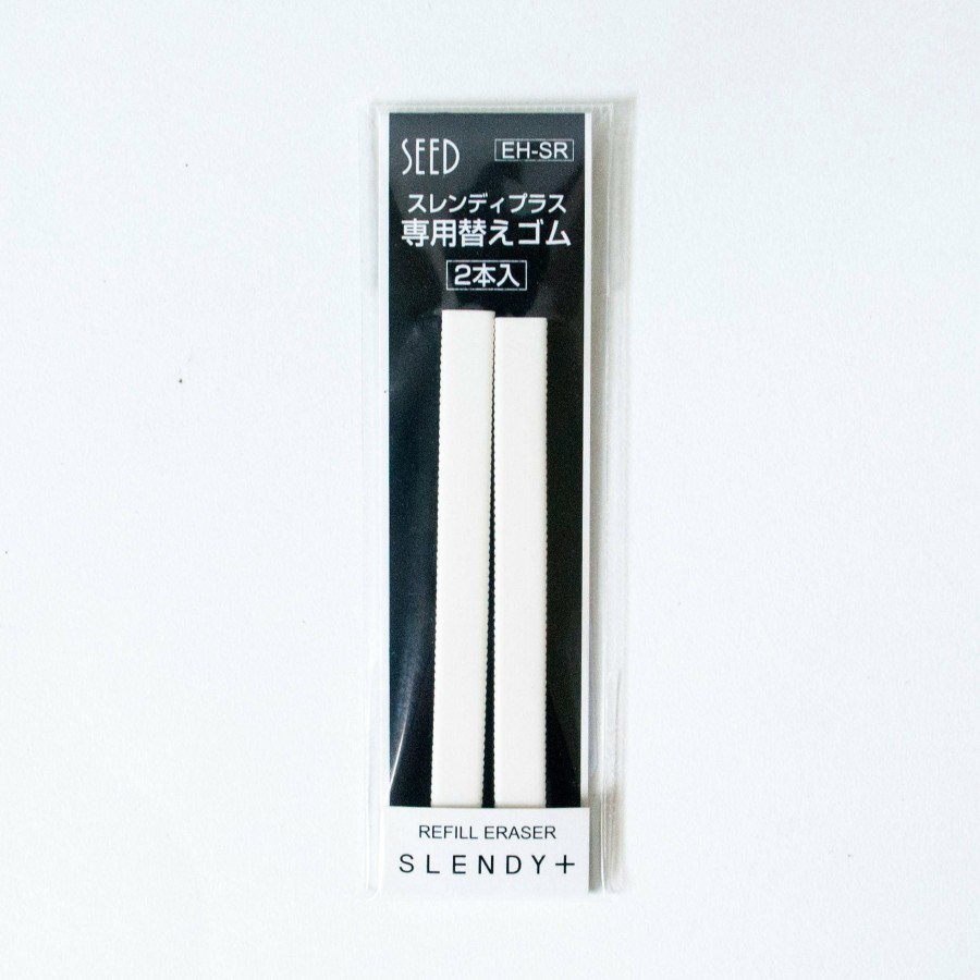 Stationery Seed Erasers | Slendy Eraser - 2 Pack Refill