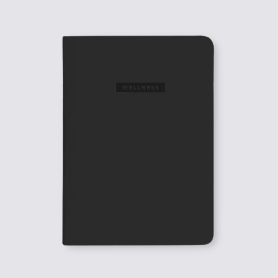 Diaries MiGoals Purpose & Goal Journals | Wellness Journal - Black