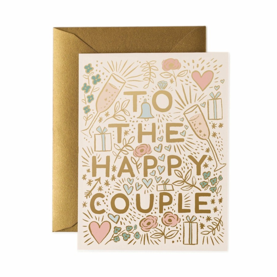 Greetings Cards Rifle Paper Co Wedding & Engagement Cards | To The Happy Couple