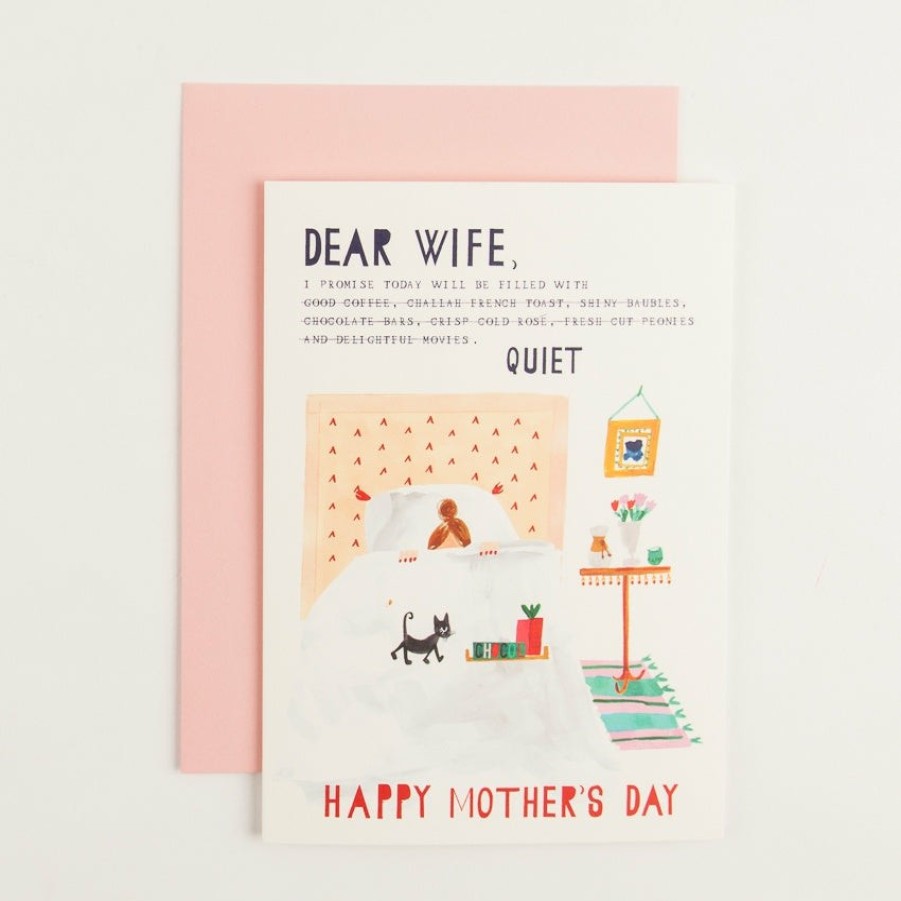 Greetings Cards Mr Boddingtons Mother'S Day | Dear Wife