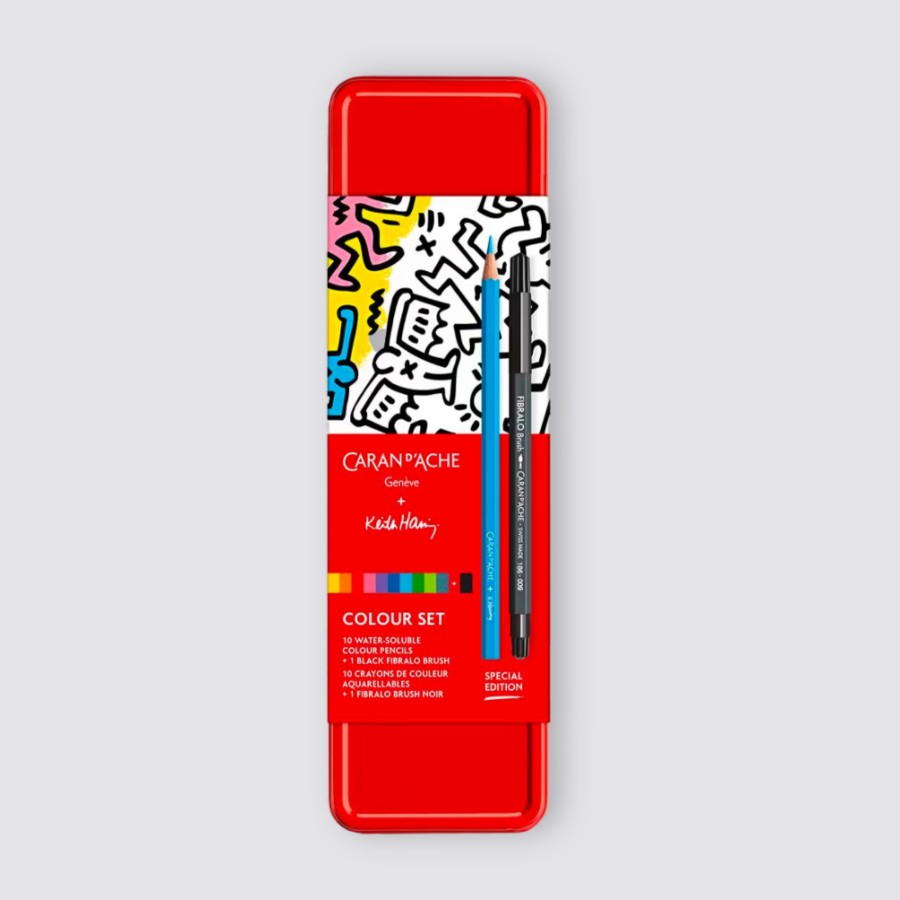 Stationery Caran d'Ache All Pencils | Keith Haring Colour Pencils Set