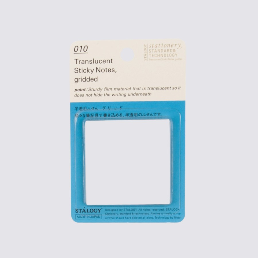 Stationery Stalogy Sticky Notes | Transparent Sticky Notes - 5 X 5 Cm