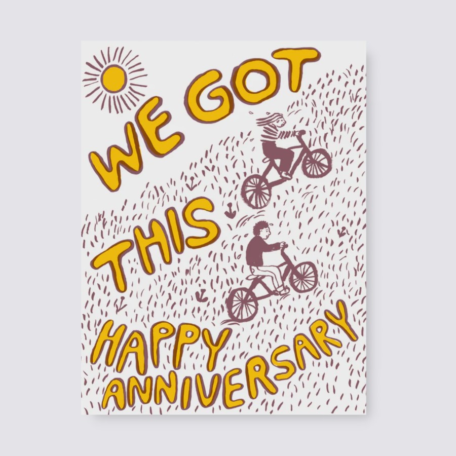 Greetings Cards Egg Press Anniversary Cards | We Got This Anniversary