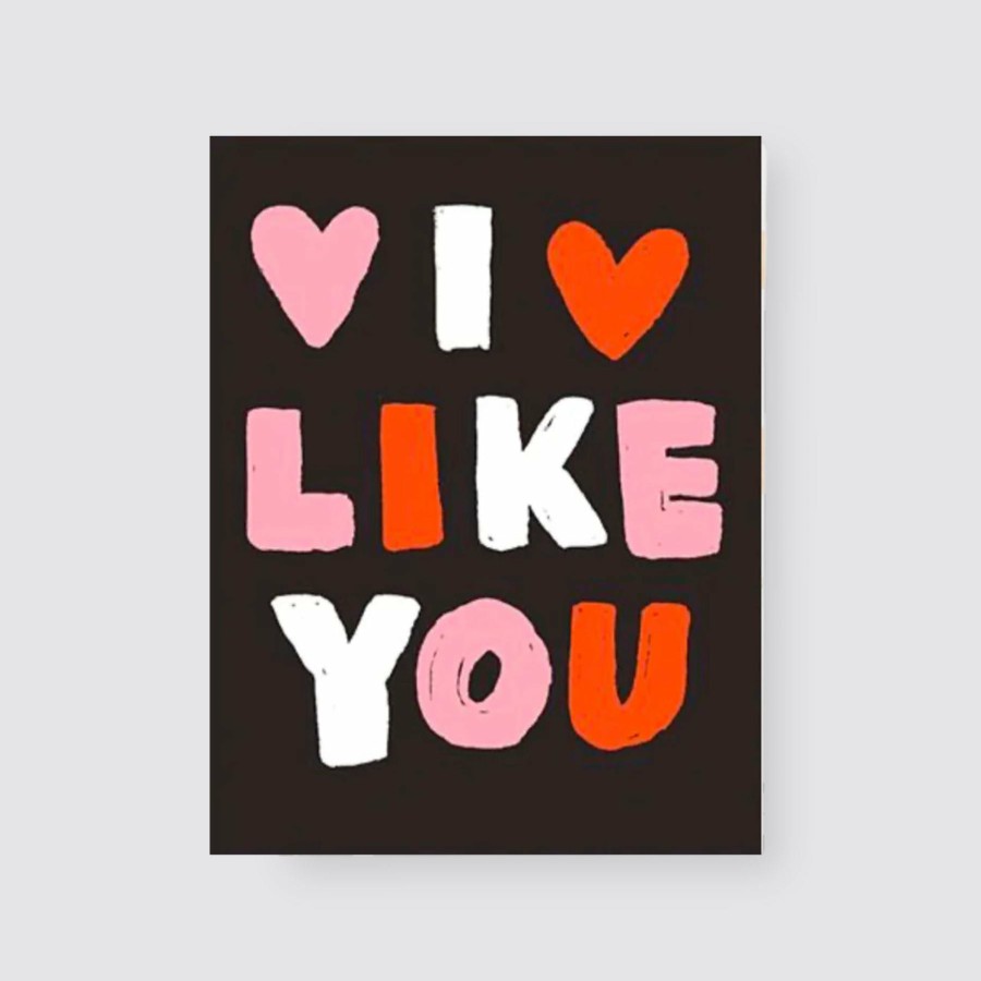 Greetings Cards Egg Press Love & Friendship Cards | I Like You