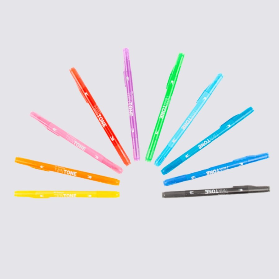 Stationery Tombow Artist Pens | Twin Tone Pen