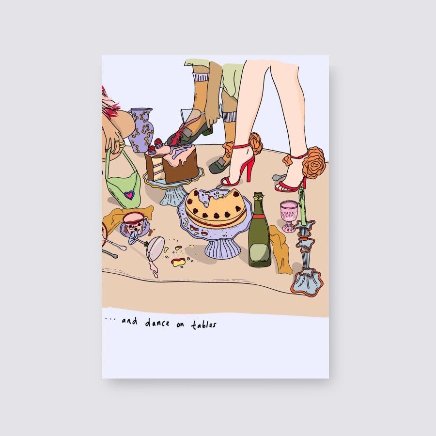 Greetings Cards Eat the Moon Birthday Cards | Dancing On Tables