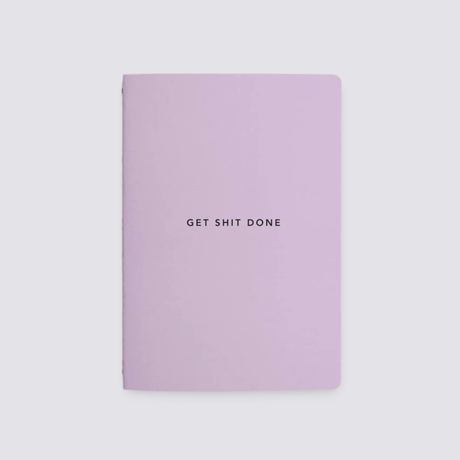 Diaries MiGoals Purpose & Goal Journals | Get Shit Done To-Do List Notebook - A6